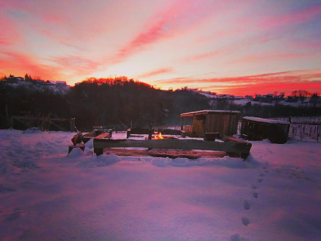 Boutique Glamping Divja Divine Villa Zgornja Korena Kültér fotó